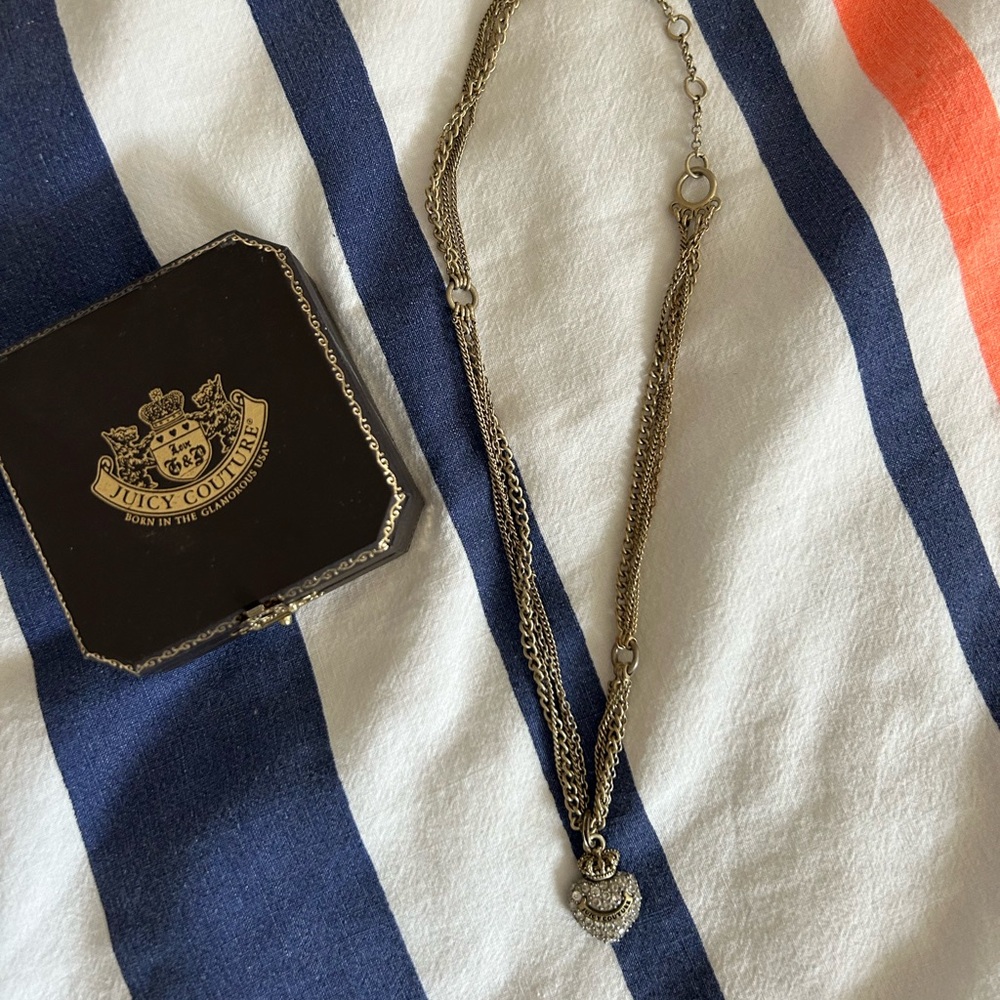 Juicy Couture Silver Necklace